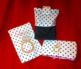 Cuteness and Bling is a GIRL thing Diaper Pouch